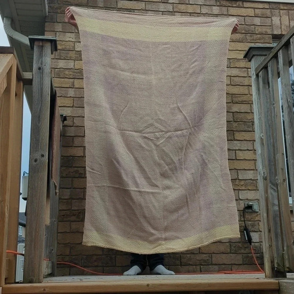Woven Wool  Blanket - Picture 1 of 8
